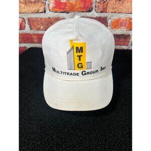 Vintage Multitrade Group Inc. White Rope Snapback Hat R3